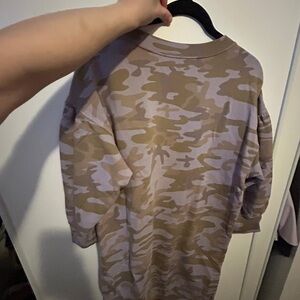 Camouflage Sweater Dress